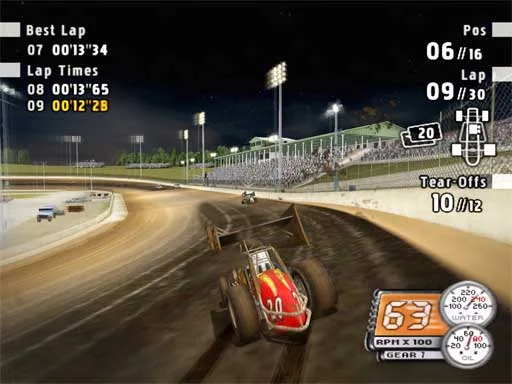 Sprint Cars Road to Knoxville (PS2)