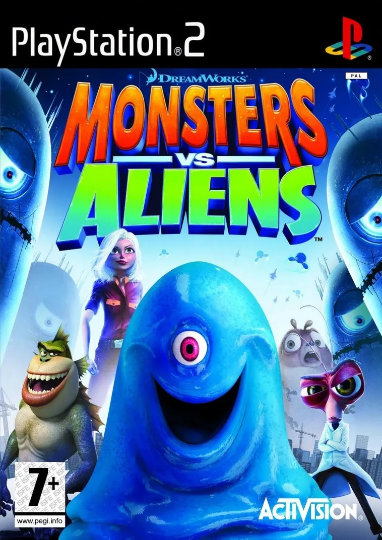 DreamWorks Monsters vs. Aliens (PS2)