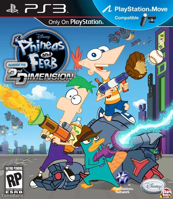 Phineas and Ferb: Across the 2nd Dimension (PS3)