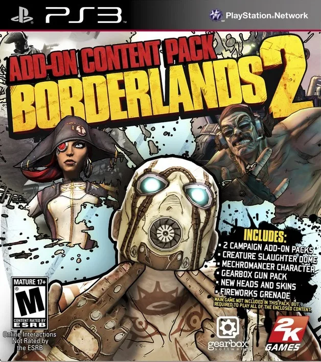 Borderlands 2: Add-On Content Pack (PS3)