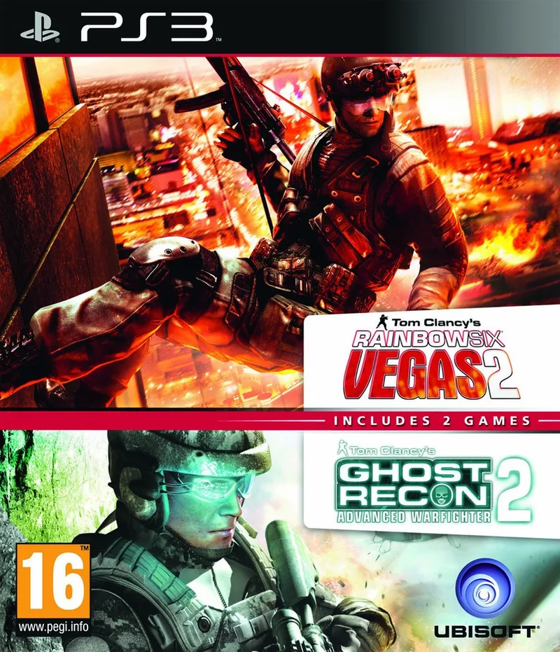Tom Clancy's Rainbow Six Vegas 2 / Ghost Recon Advanced Warfighter 2 Double Pack