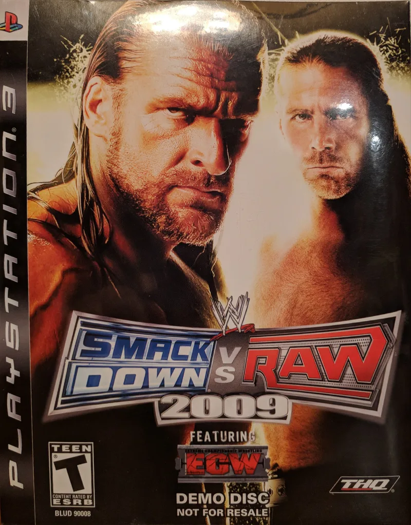 WWE Smackdown vs. Raw 2009 Featuring ECW [Demo Disc] (PS3)