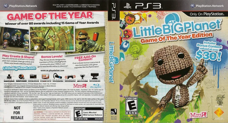 LittleBigPlanet (Game of the Year Edition) [Not for Resale]