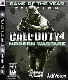 Call of Duty 4: Modern Warfare (Game of the Year Edition) (PS3)