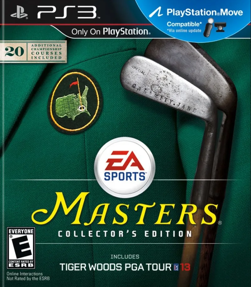 Tiger Woods PGA Tour 13: Masters Collector's Edition (PS3)