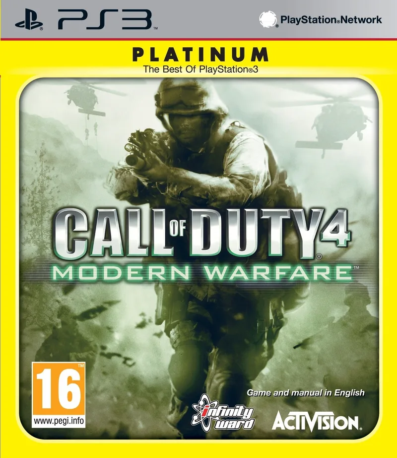 Call of Duty 4: Modern Warfare (Platinum) (PS3)