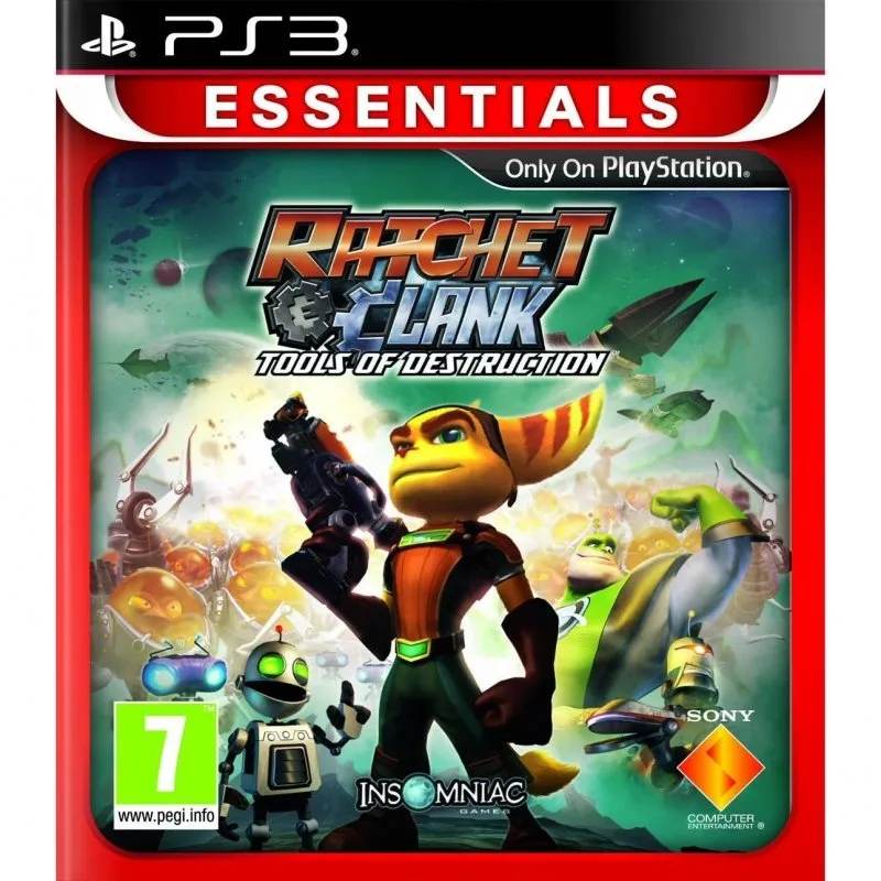Ratchet & Clank: Tools of Destruction (Essentials) (PS3)