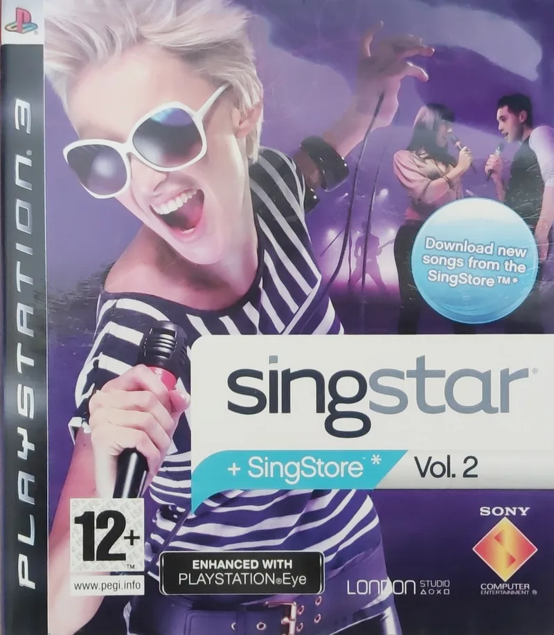 Singstar + Singstore Volume 2 (PS3)