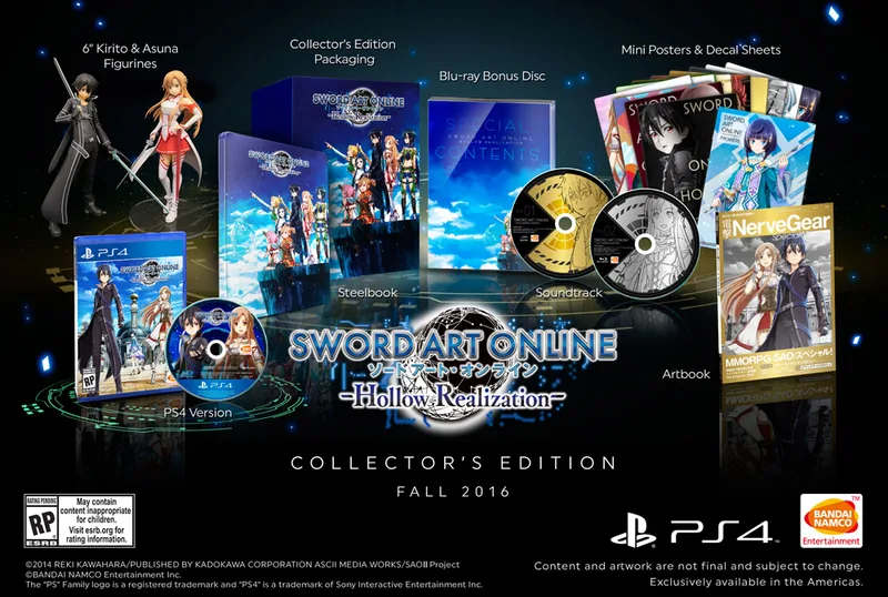Sword Art Online: Hollow Realization Collector's Edition (PS4)