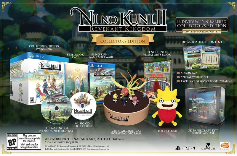 Ni No Kuni II: Revenant Kingdom [Collector's Edition] (PS4)