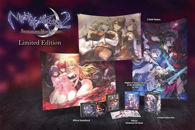 Nights of Azure 2: Bride of the New Moon [Limited Edition] (PS4)