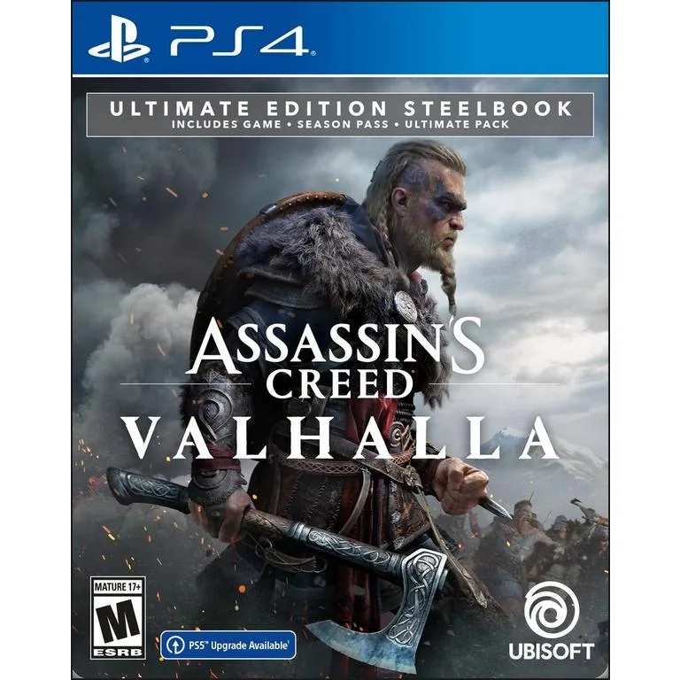 Assassin's Creed: Valhalla - Ultimate Steelbook Edition (PS4)
