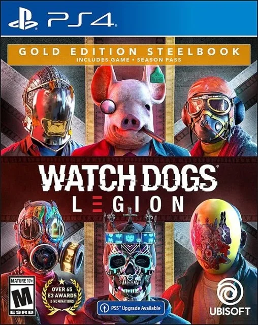 Watch Dogs: Legion [Gold Steelbook Edition]  (PS4)