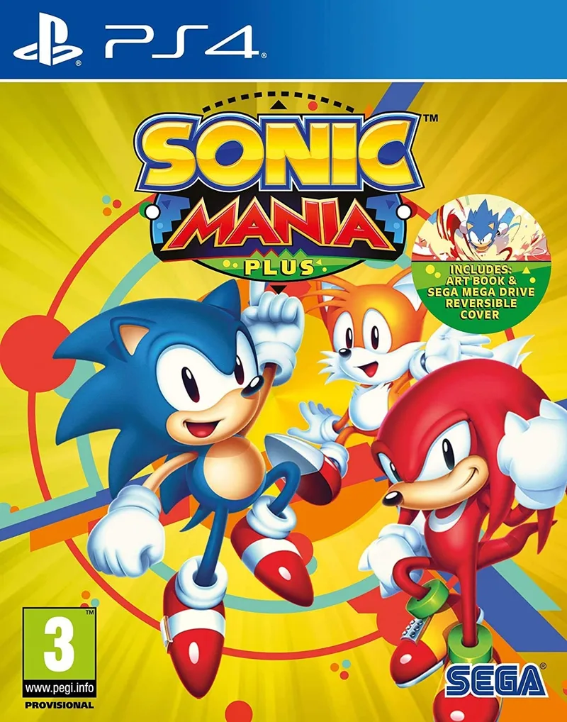 Sonic Mania Plus artbook Edition (PS4)