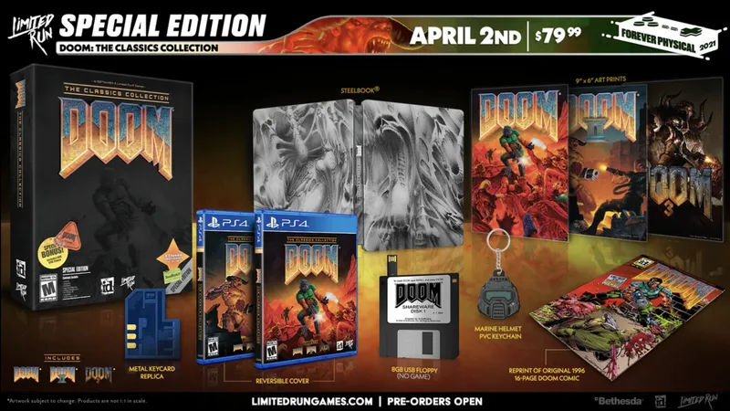 DOOM: The Classics Collection Special Edition (PS4)