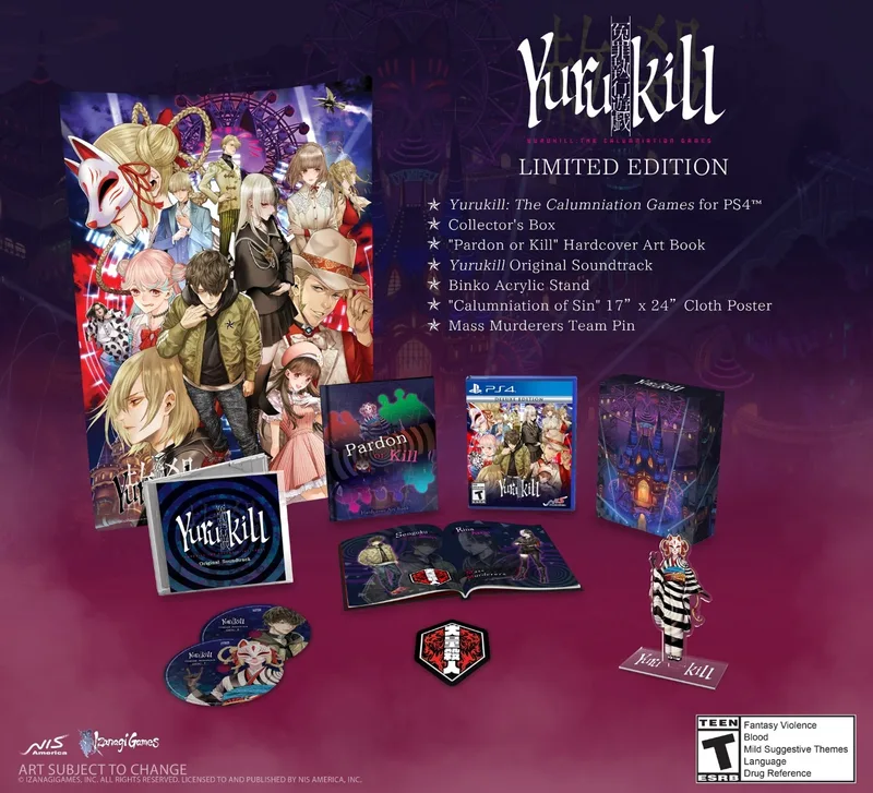 Yurukill: The Calumniation Games [Limited Edition] (PS4)