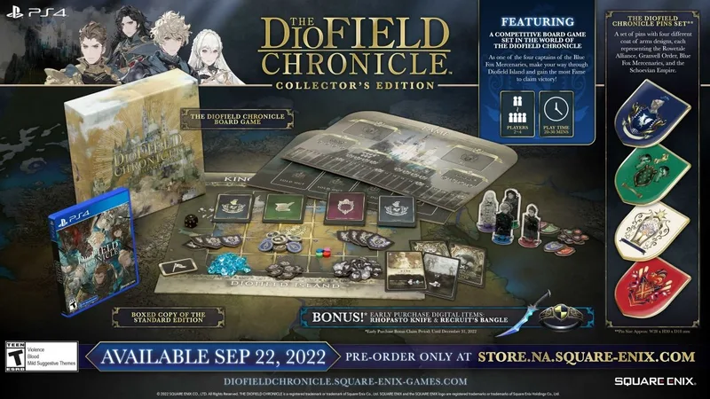 The DioField Chronicle [Collector's Edition] (PS4)