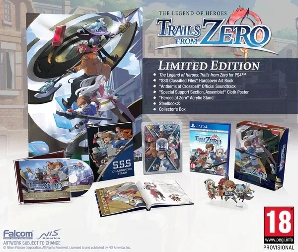 The Legend of Heroes: Trails from Zero [Limited Edition] (PS4)