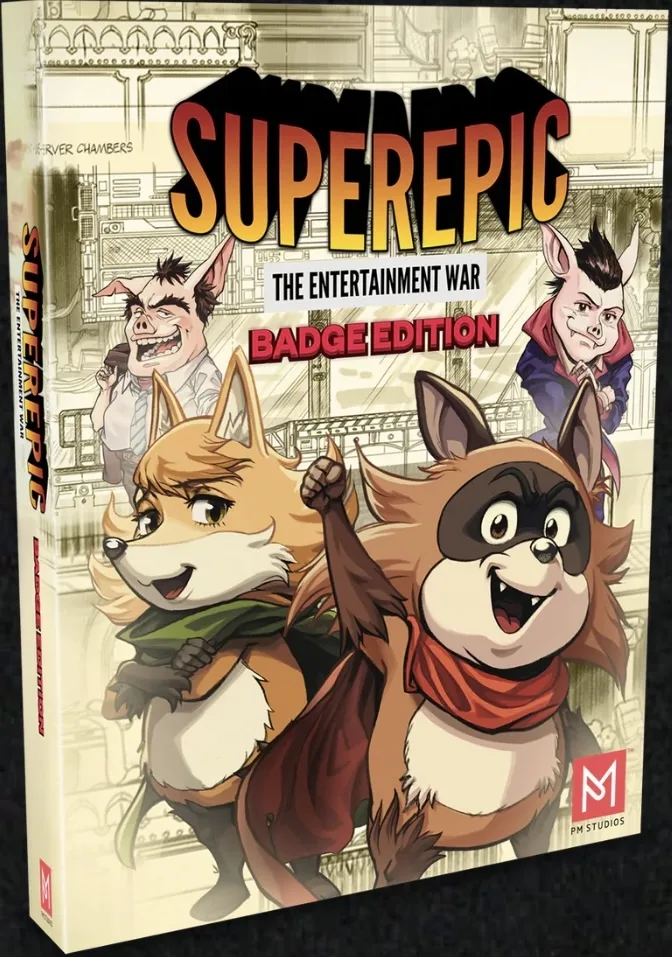 SuperEpic: The Entertainment War [Badge Edition]