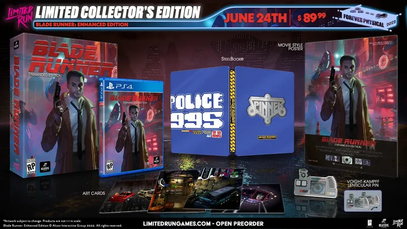 Blade Runner Enhanced Edition [Collector's Edition] (PS4)