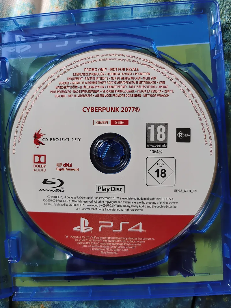 Cyberpunk 2077 [Not For Resale] (PS4)