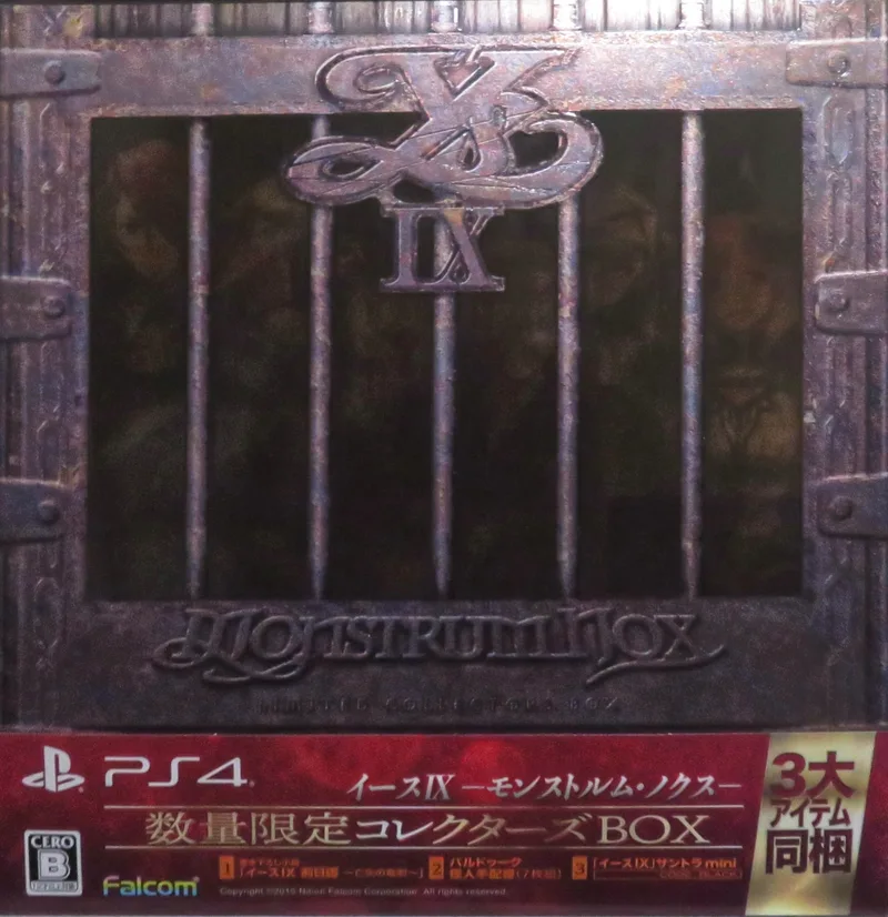Ys IX: Monstrum Nox [Limited Edition Collector's Box] (PS4)