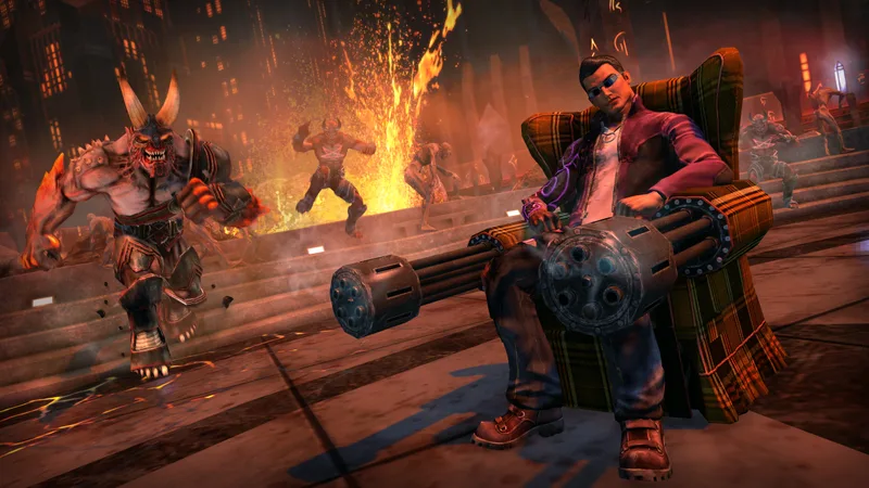 Saints Row IV: Re-Elected & Gat out of Hell (PS4)