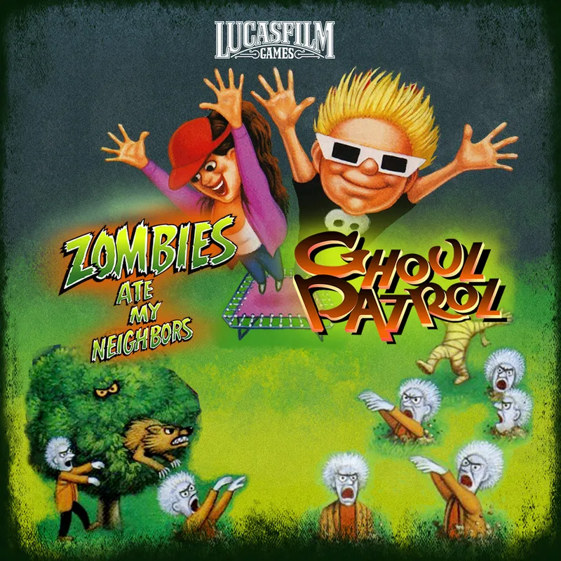 Zombies Ate My Neighbors and Ghoul Patrol (PS4)