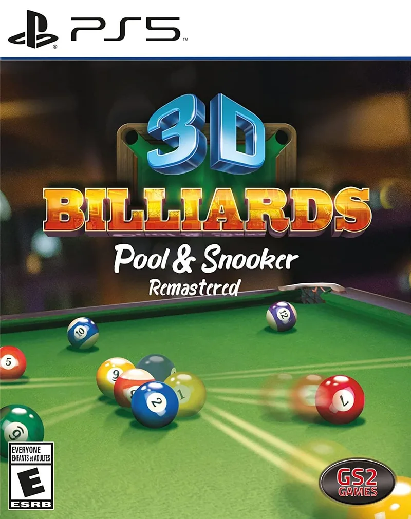 3D Billiards: Pool & Snooker Remastered (PS5)
