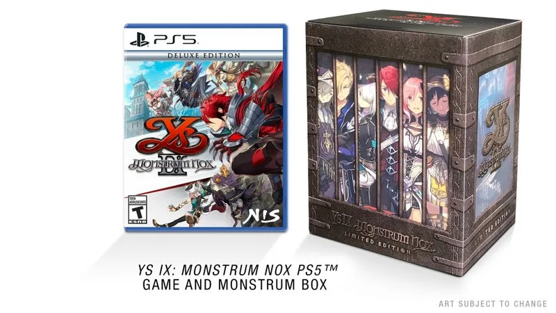 Ys IX Monstrum Nox Limited Edition (PS5)