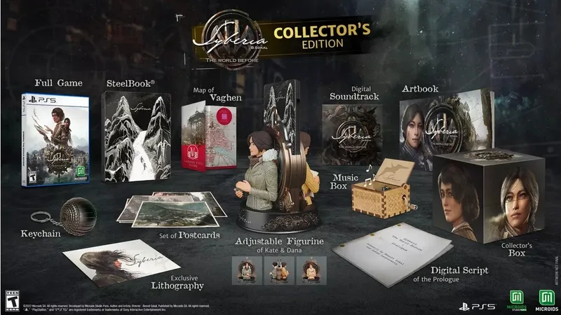 Syberia: The World Before [Collector's Edition] (PS5)