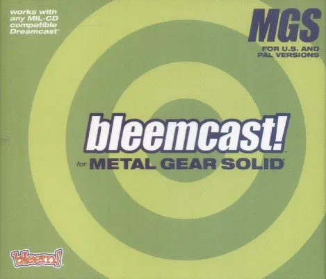 Bleemcast for Metal Gear Solid (DC)