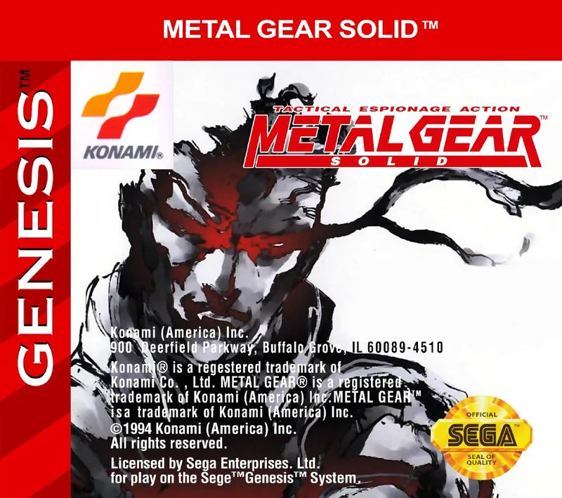 Metal Gear (Genesis Mega Drive)