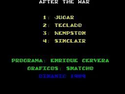 After the War (GEN)
