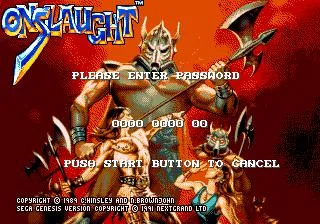 Onslaught (1989) (GEN)