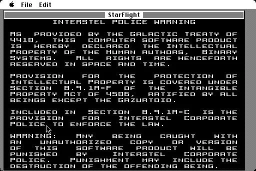 Starflight (GEN)