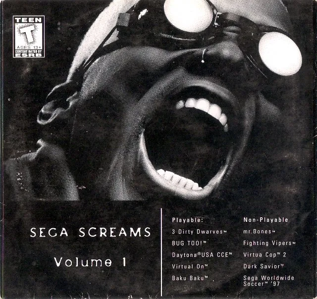 Sega Screams: Volume 1 (SAT)
