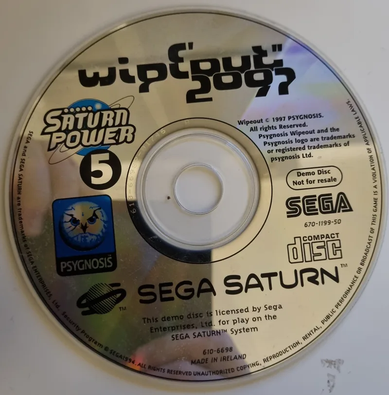 Wipeout 2097 [Demo Disc] (SAT)