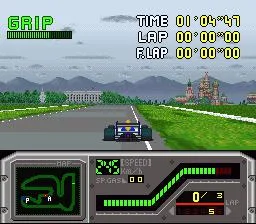 Aguri Suzuki F-1 Super Driving (SNES)