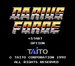 Darius Force (SNES)