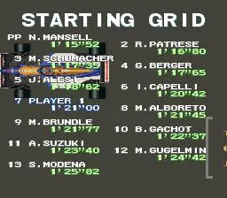F1 Pole Position (SNES)