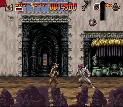 Indiana Jones' Greatest Adventures (1994) (SNES)