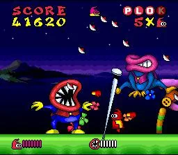 Plok (SNES)
