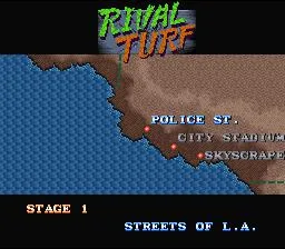Rival Turf! (1992) (SNES)