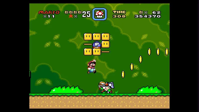 Super Mario All-Stars and Super Mario World (SNES)