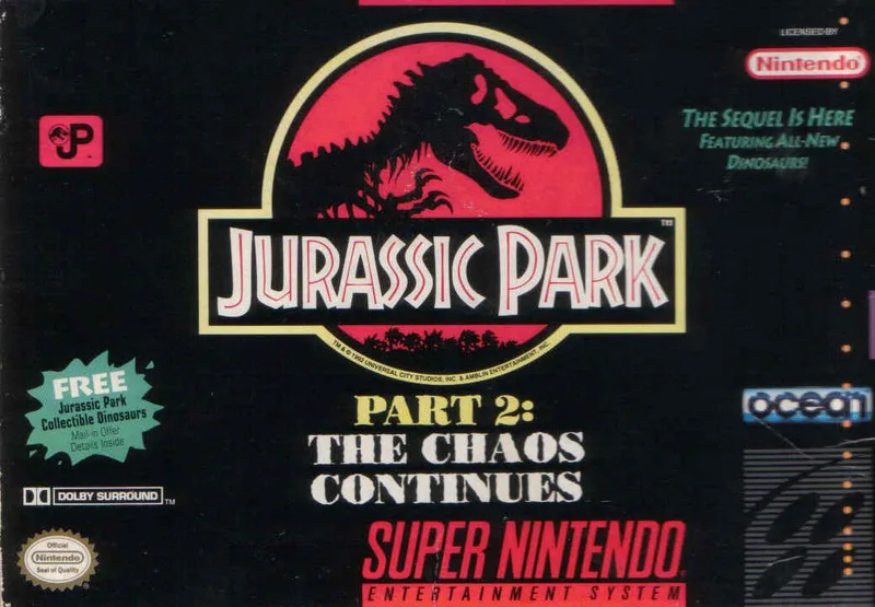 Jurassic Park Part 2 (SNES)
