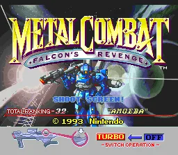 Metal Combat (SNES)