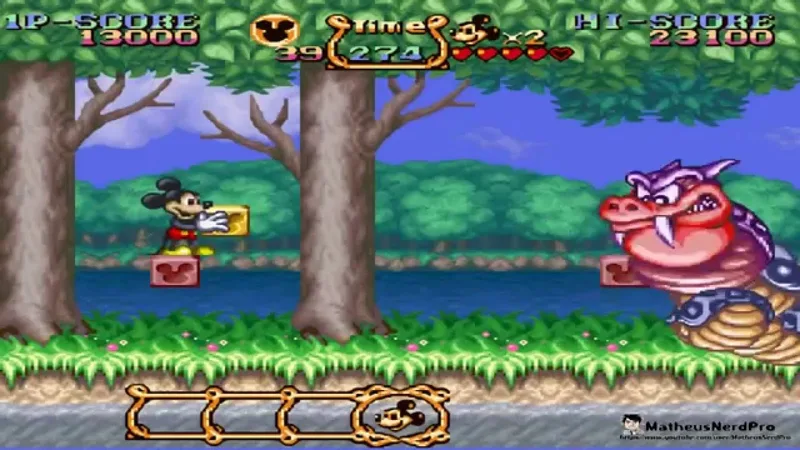 The Magical Quest (Starring Mickey Mouse) (SNES)