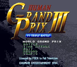 Human Grand Prix II (SNES)
