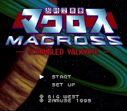 Macross: Scrambled Valkyrie (SNES)